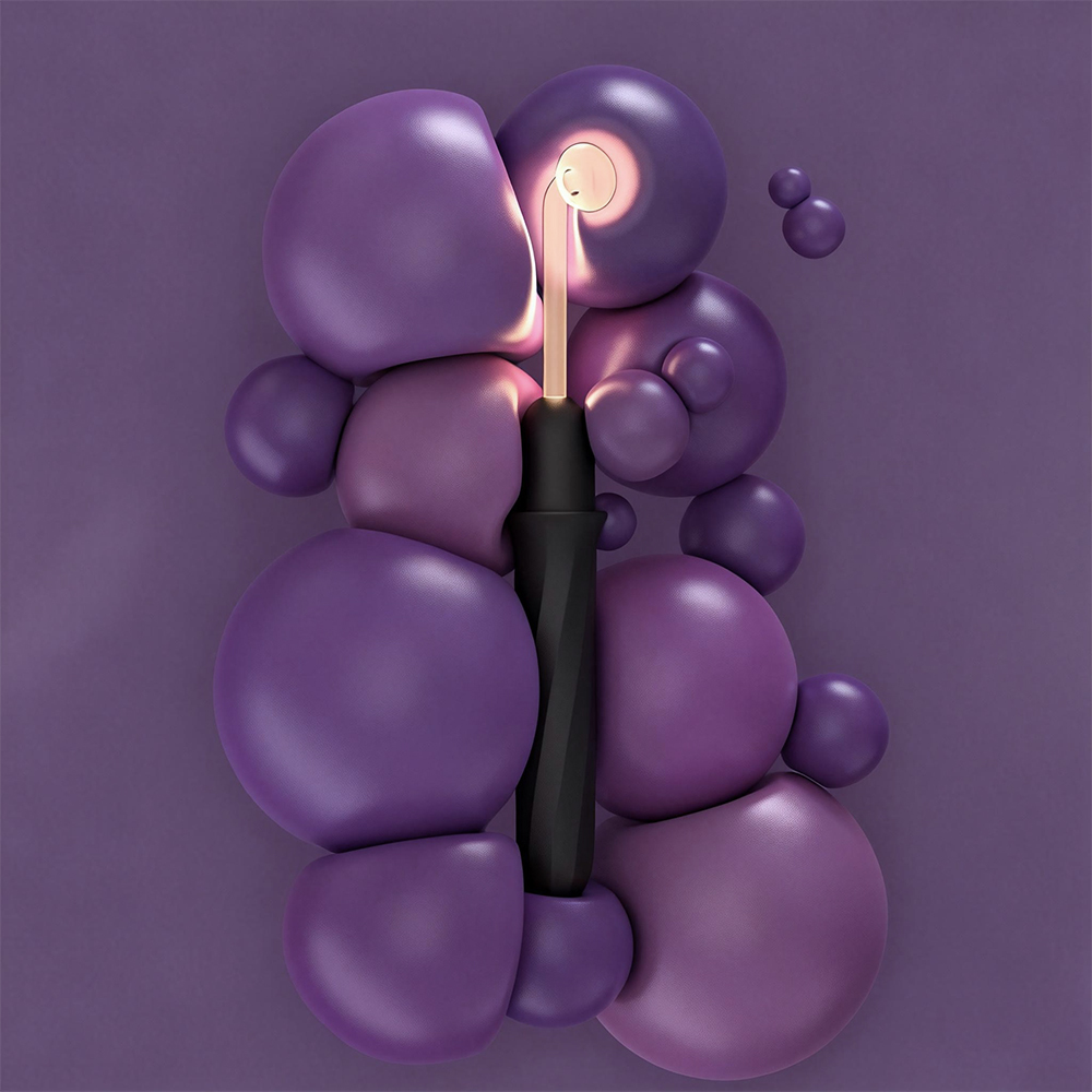 S&M Pulse E-stim Wand (Replaceable Head)