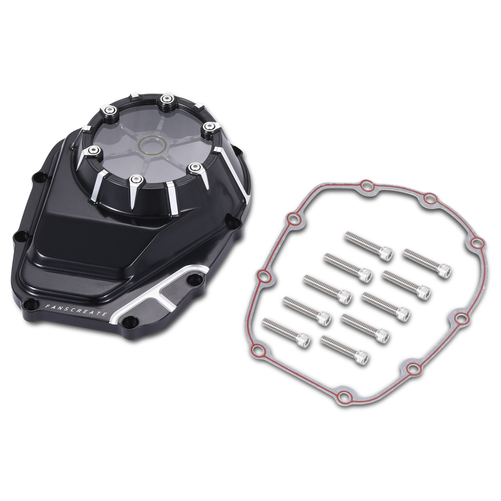 Clarity Cam Covers Contrast Cut For Harley 2017-2026 M8 Touring & Softail