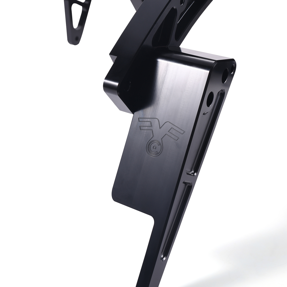 Fanscreate Ultra-Lightweight Aluminum Rear Subframe Black for Harley Touring 2014–2025 Road Glide Street Glide Road King