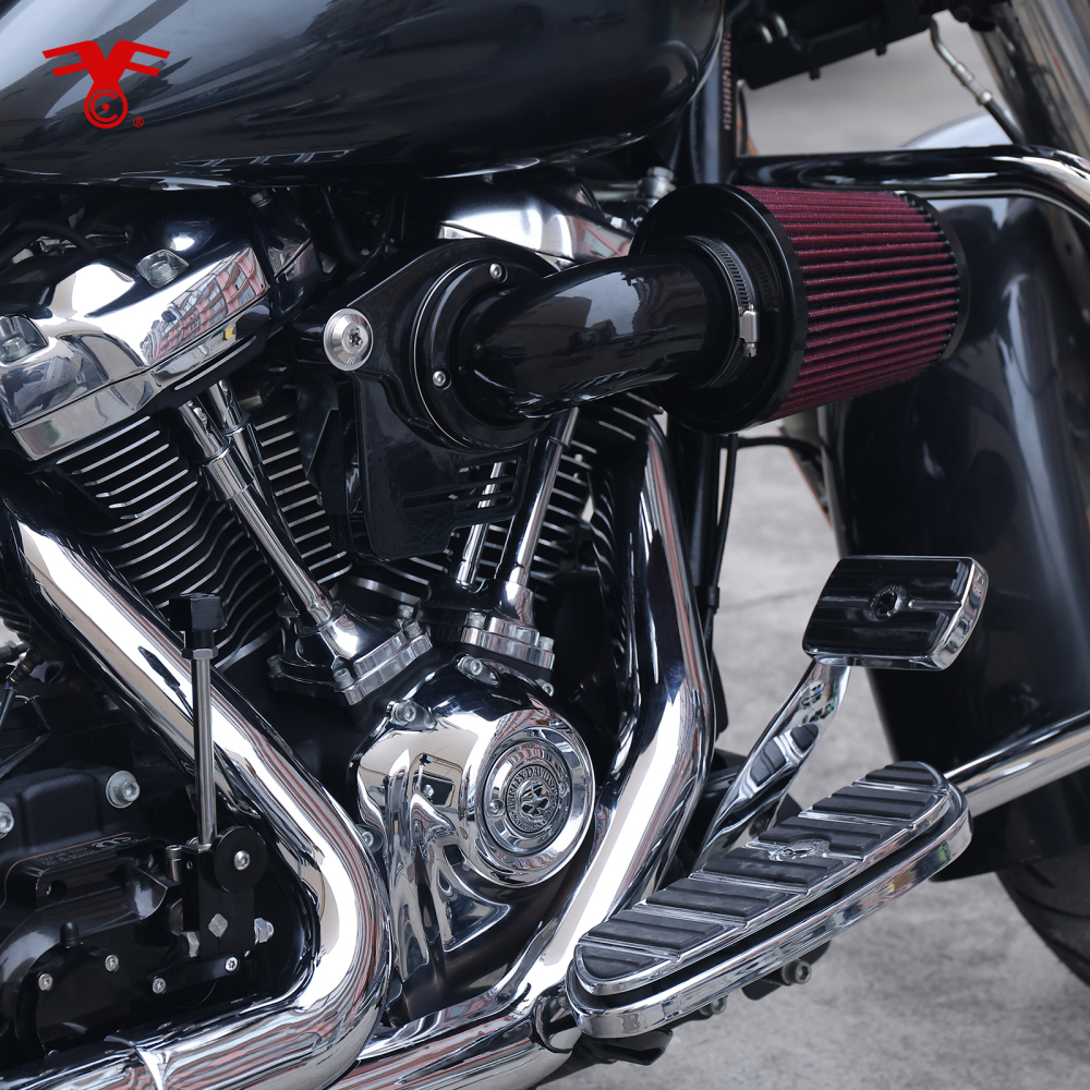 Fanscreate Heavy Breather Extreme Air Cleaner for Harley 2024-Up M8 Touring Softail High-Flow Performance Intake System