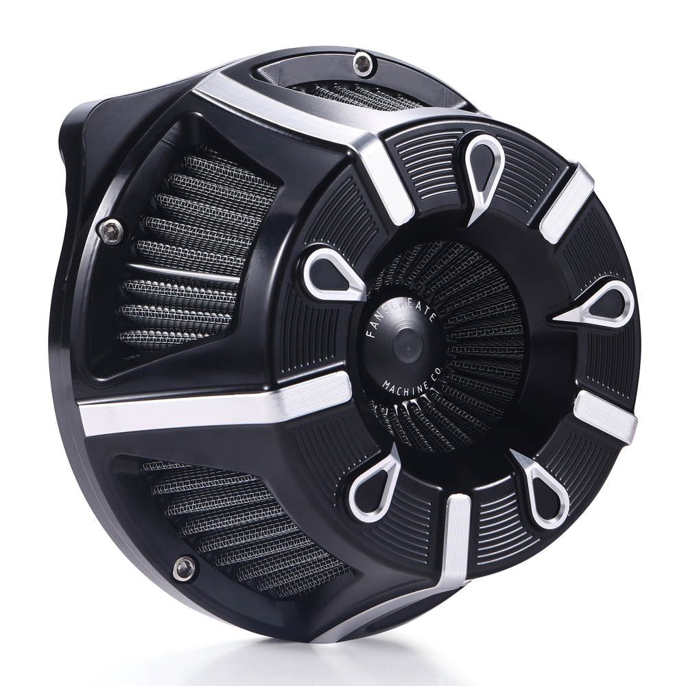 Fanscreate Flow Air Cleaner for Harley Sportster 2004-Up High-Flow Performance Intake System