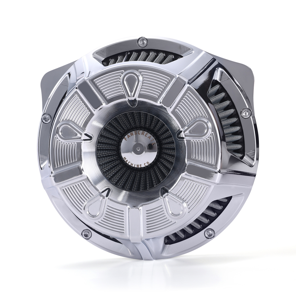 Fanscreate Flow Air Cleaner for Harley Sportster 2004-Up High-Flow Performance Intake System
