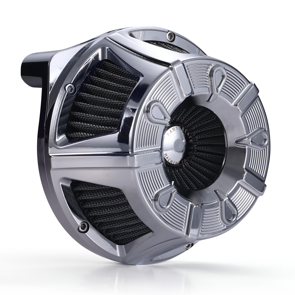 Fanscreate Flow Air Cleaner For Harley Milwaukee-Eight Softail 2018–2024 & Touring 2017–2023