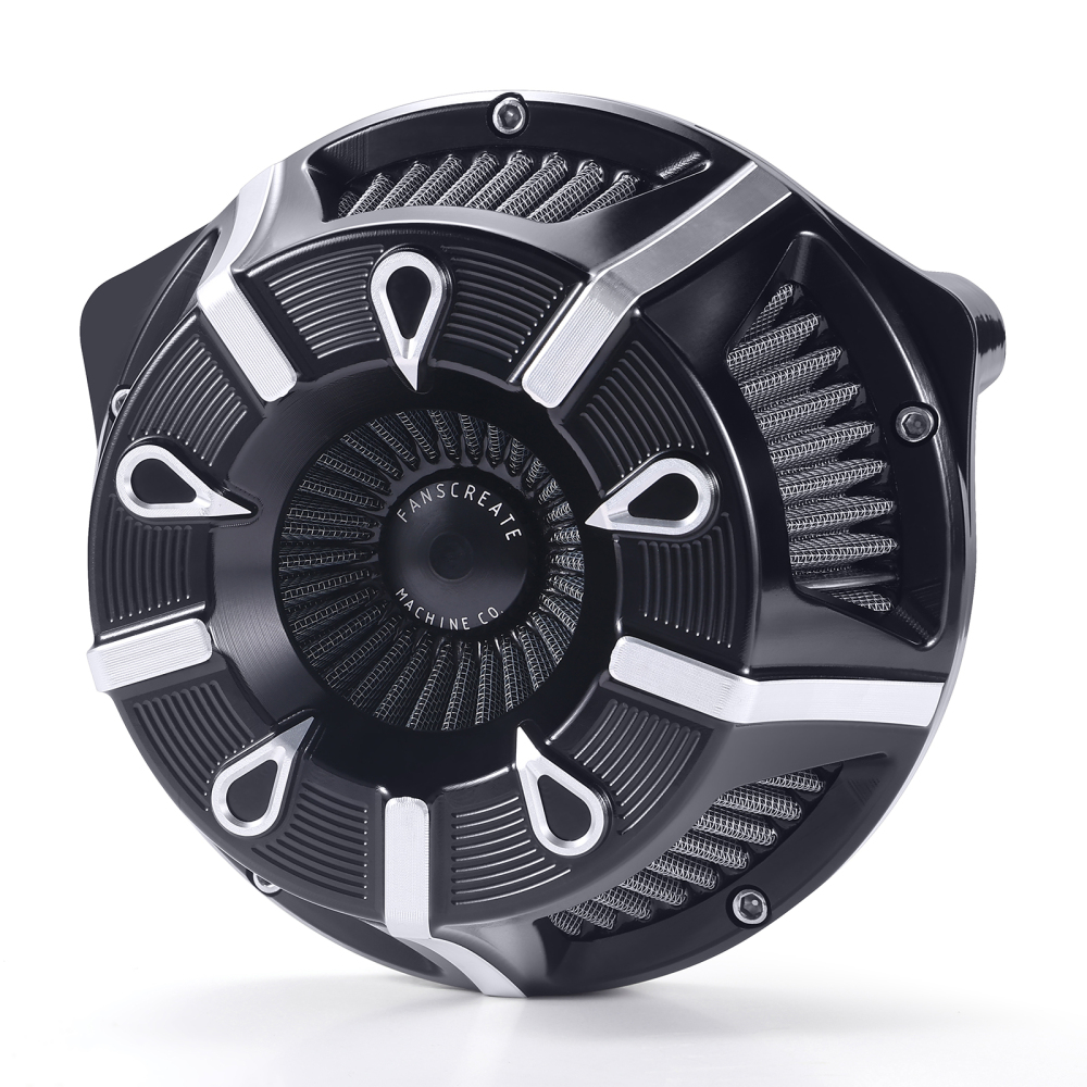 Fanscreate Flow Air Cleaner For Harley Milwaukee-Eight Softail 2018–2024 & Touring 2017–2023