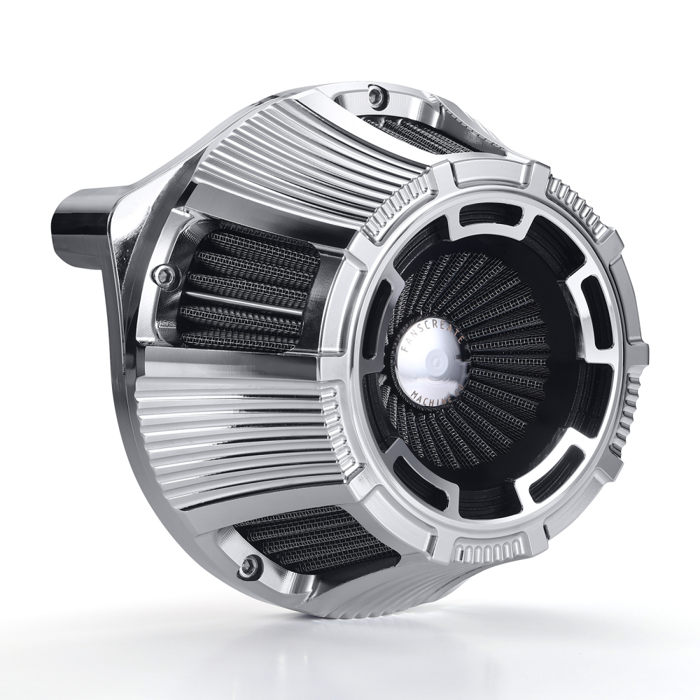 Fanscreate Forge Inverted Sucker Air Cleaner For Harley 2018-2023 Softail 2017-2023 Touring 2017-2023 Trike Models