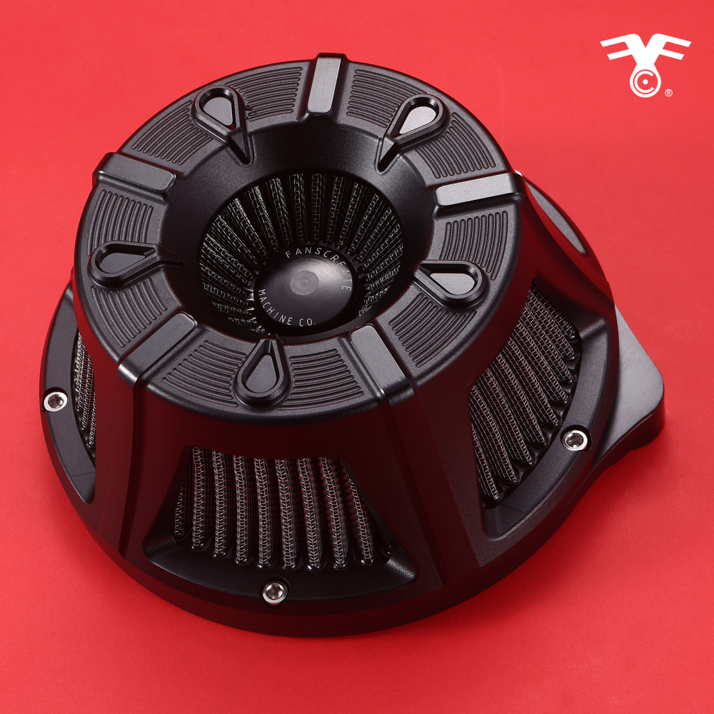Fanscreate Flow Air Cleaner for Harley Sportster 2004-Up High-Flow Performance Intake System