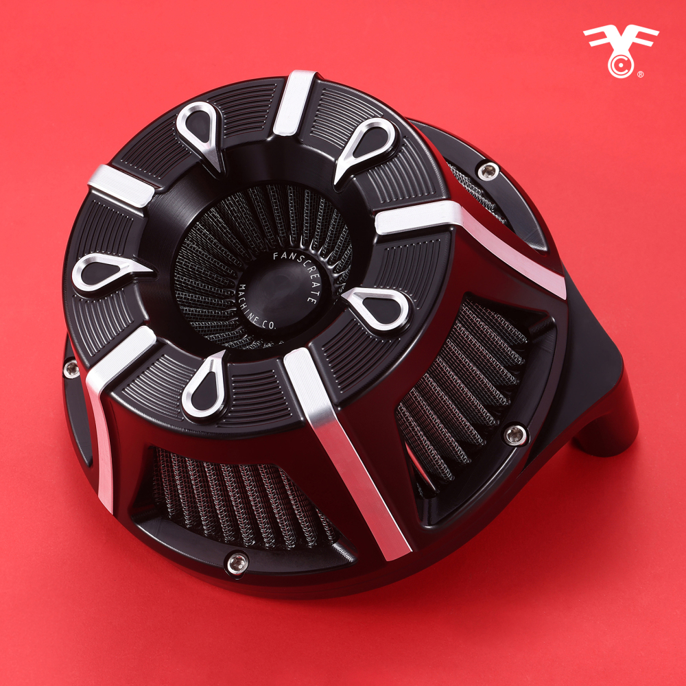 Fanscreate Flow Air Cleaner For Harley Twin Cam 2008-2017