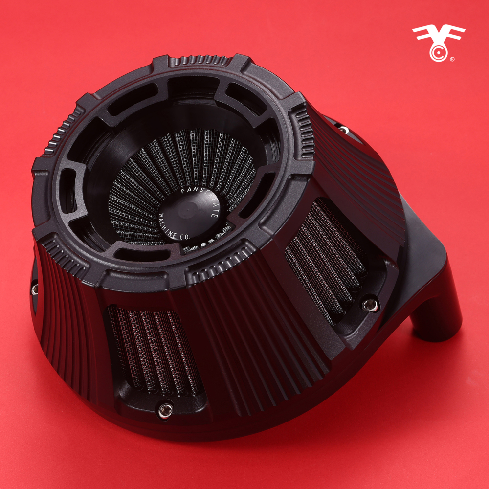 Fanscreate Forge Inverted Sucker Air Cleaner For Harley Twin Cam 2016-2017 Softail 2016-2017 FXDLS 2008-2016 Touring
