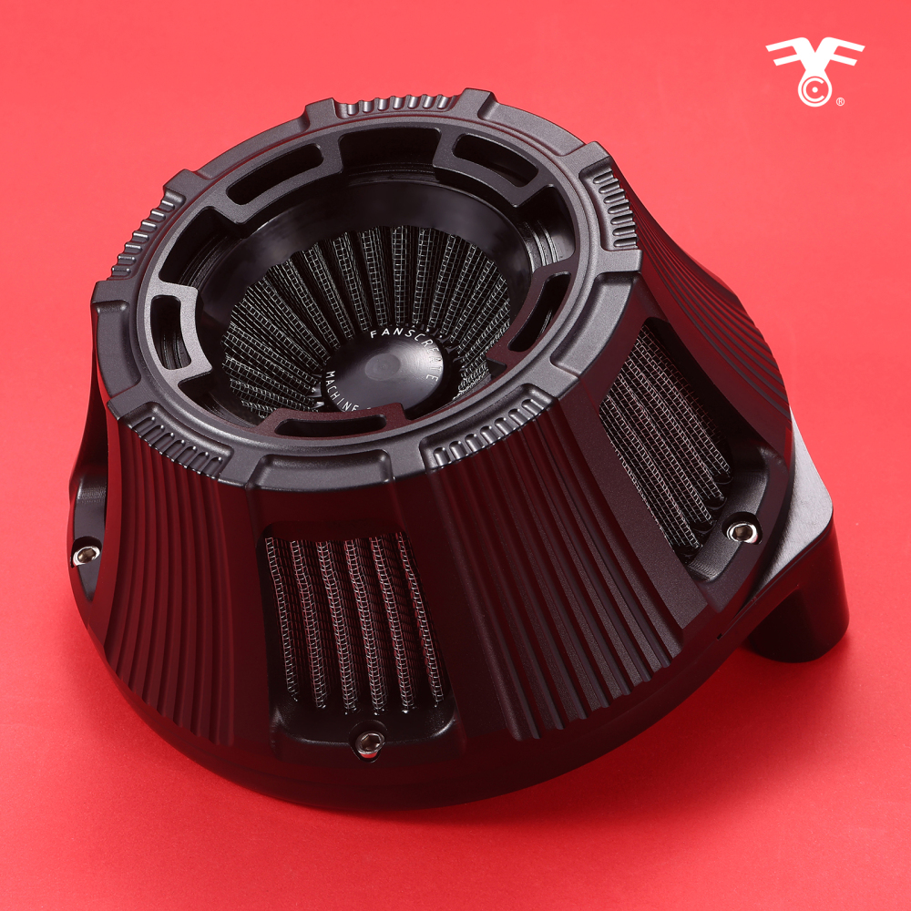 Fanscreate Forge Inverted Sucker Air Cleaner For Harley 2018-2023 Softail 2017-2023 Touring 2017-2023 Trike Models
