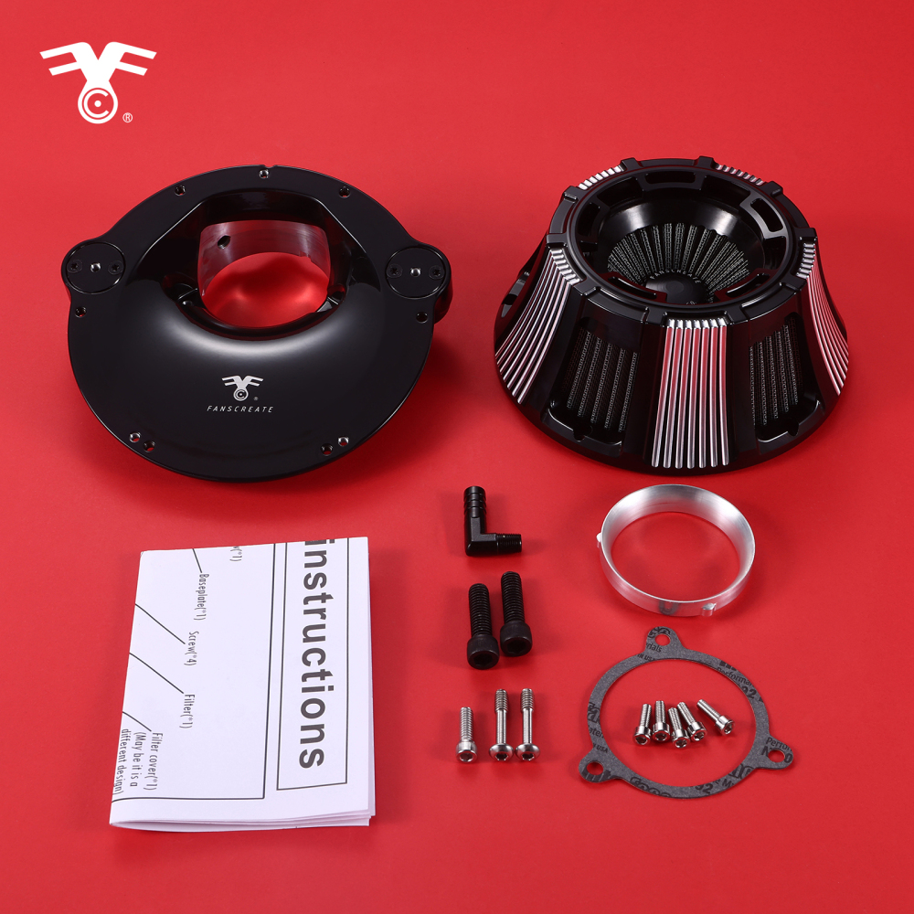 Fanscreate Forge Inverted Sucker Air Cleaner For Harley M8 2024-2026