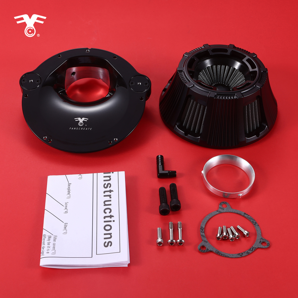 Fanscreate Forge Inverted Sucker Air Cleaner For Harley M8 2024-2026