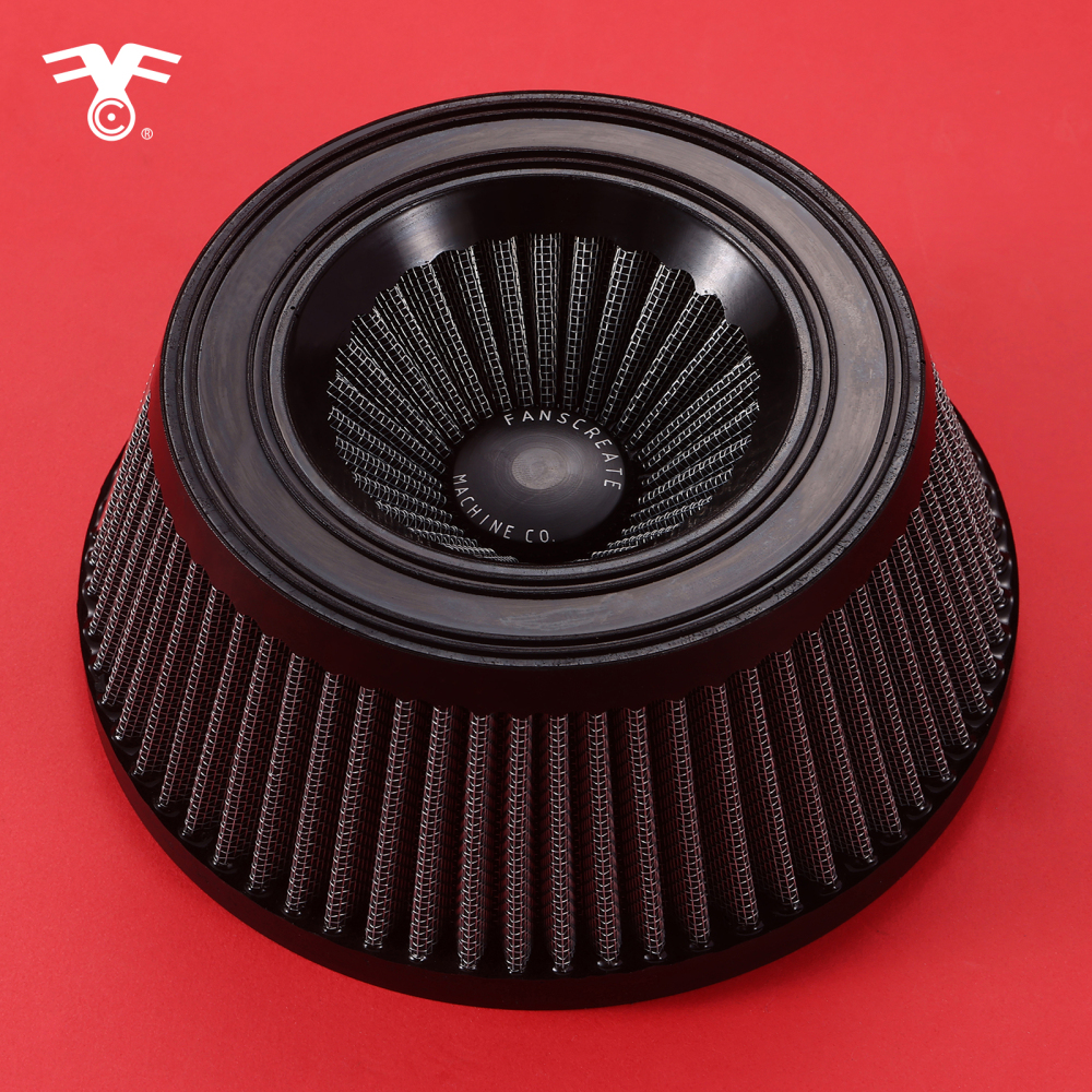 Fanscreate Flow Air Cleaner for Harley Sportster 2004-Up High-Flow Performance Intake System