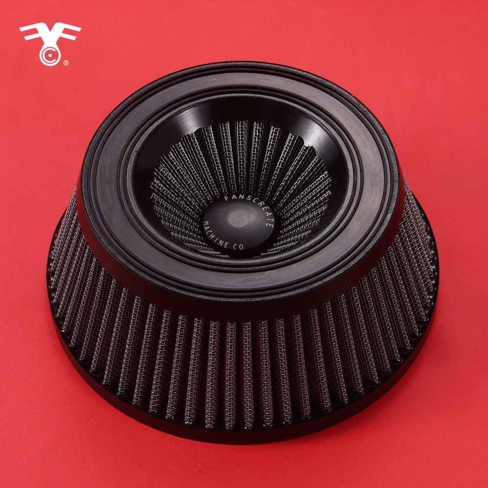Fanscreate Forge Inverted Sucker Air Cleaner For Harley 2018-2023 Softail 2017-2023 Touring 2017-2023 Trike Models
