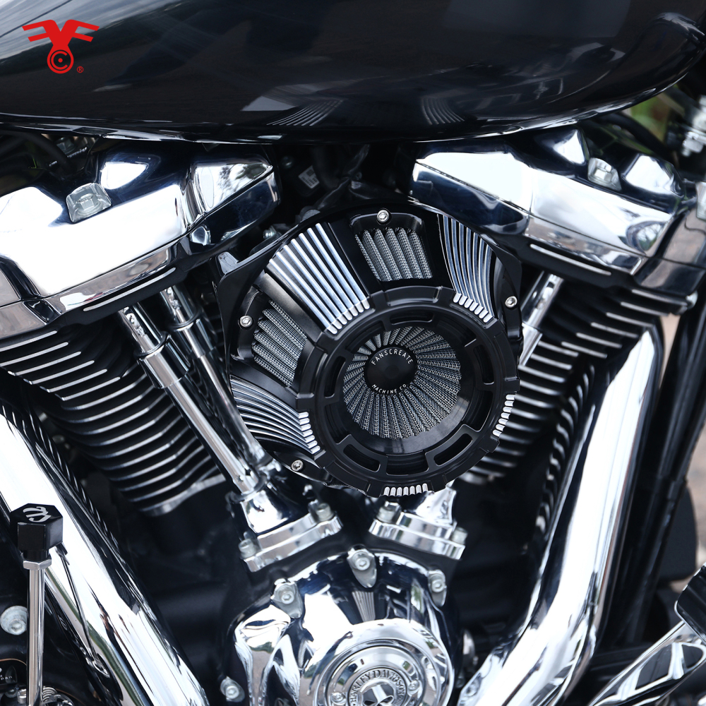 Fanscreate Forge Inverted Sucker Air Cleaner For Harley M8 2024-2026