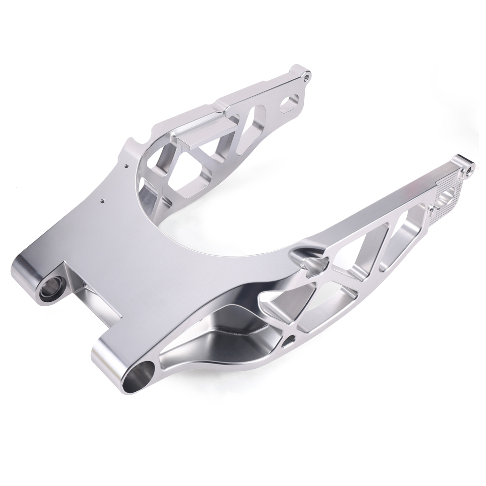 Fanscreate Performance Forged 6061-T6 Aluminum Rear Swingarm for Harley Touring 2009-2024 & 131 RR Models (Black / Raw / Gold)