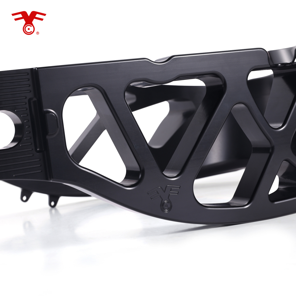 Fanscreate Aluminum Rear Swing Arm for Black Harley Touring & 131 RR Lightweight CNC Billet Swingarm 2009–2024