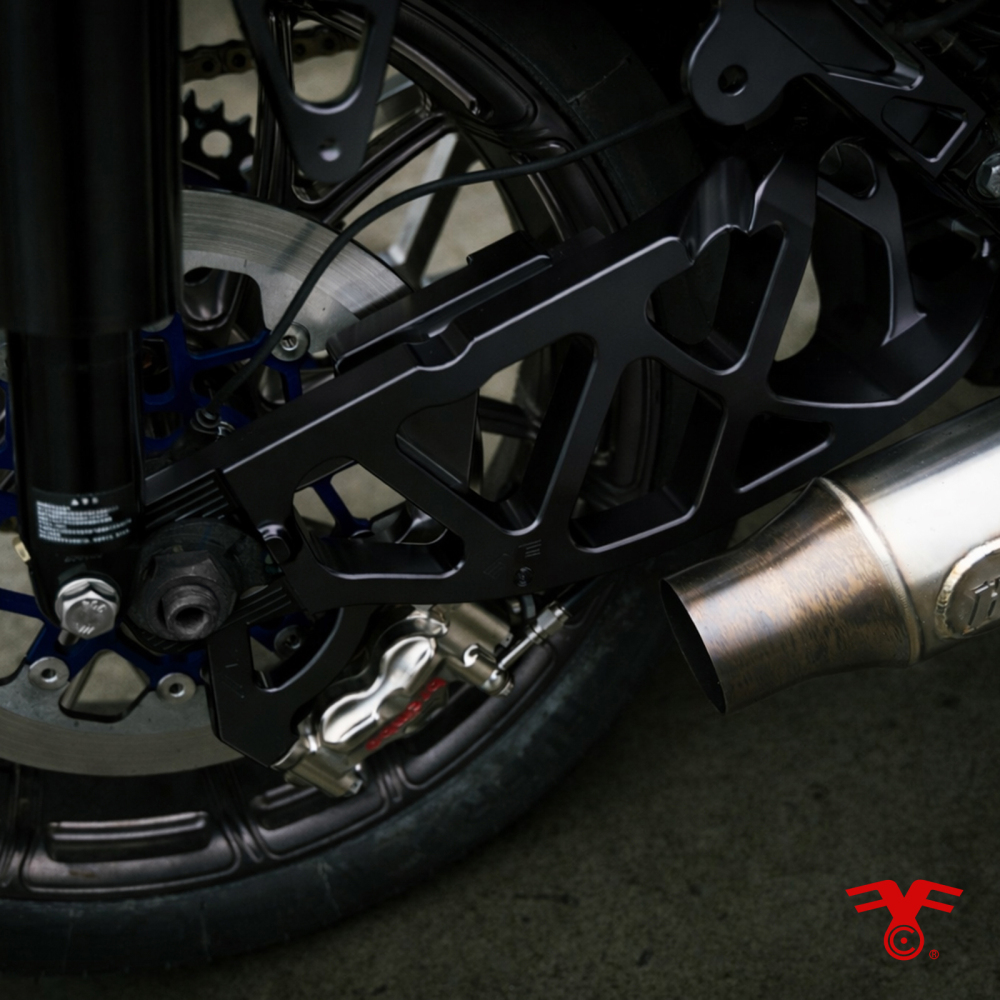 Fanscreate Aluminum Rear Swing Arm for Black Harley Touring & 131 RR Lightweight CNC Billet Swingarm 2009–2024