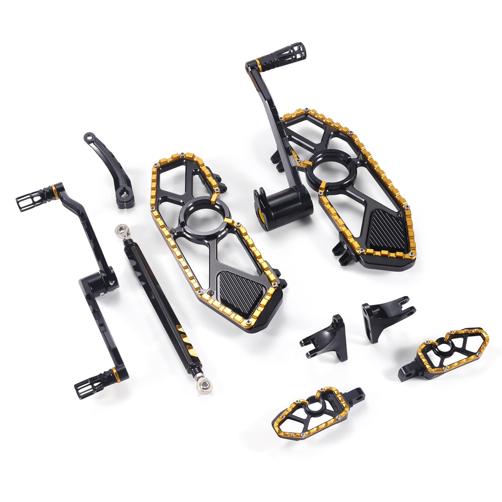 Fanscreate Complete Floorboard Rider Control Kit for Harley Touring 2008-2013