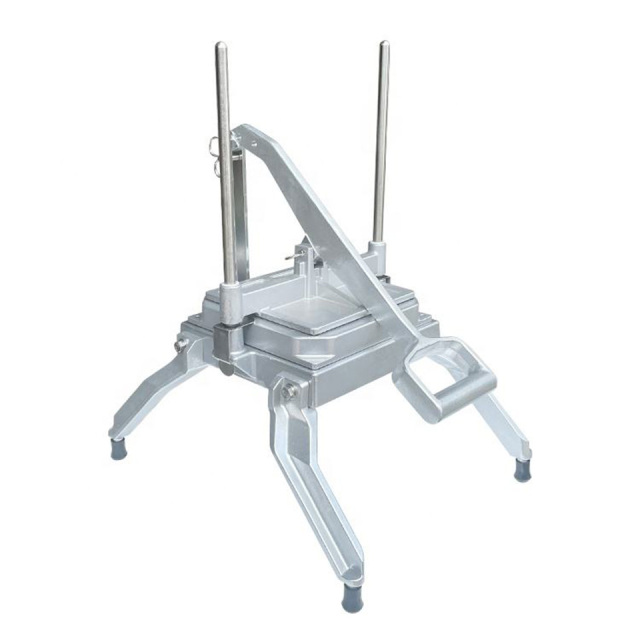 Máquina manual para cortar alface em cubos – Preparação de alimentos para cozinha comercial – OEM