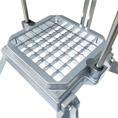 Máquina manual para cortar alface em cubos – Preparação de alimentos para cozinha comercial – OEM