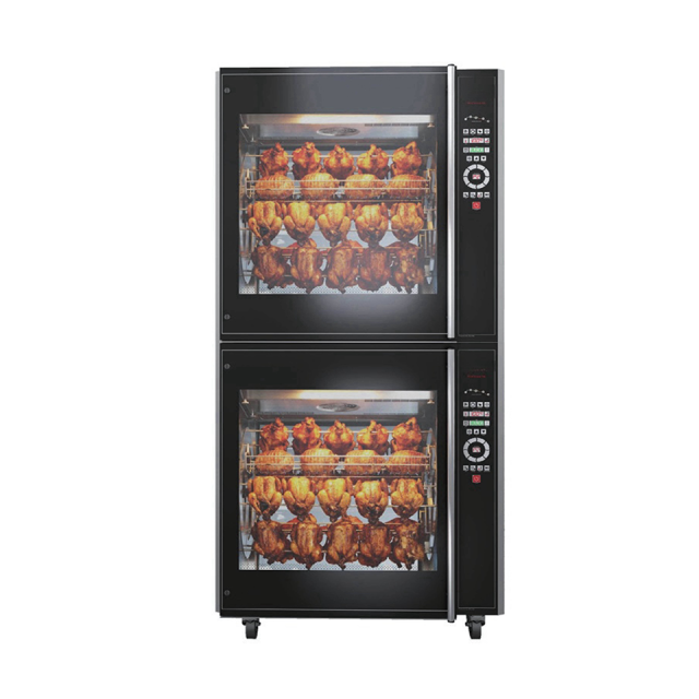 Forno rotisserie de alta capacidade para 40 frangos / 18 kg de carne