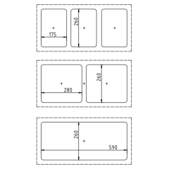 Máquina de embalagem de fluxo contínuo DQ630AT-VS com seladora a vácuo MAP para filmes de 650 mm.