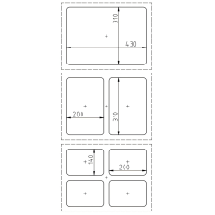 Pneumatic Tray Sealer Stainless Steel 370mm Film 360-1200 Boxes Hour