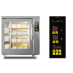 Профессиональная расстоечная камера объемом 260 л с функцией распыления воды, контролем температуры, влажности и таймером.