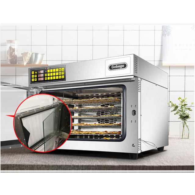 Horno de circulación de aire caliente de 110 l con gestión digital de temperatura