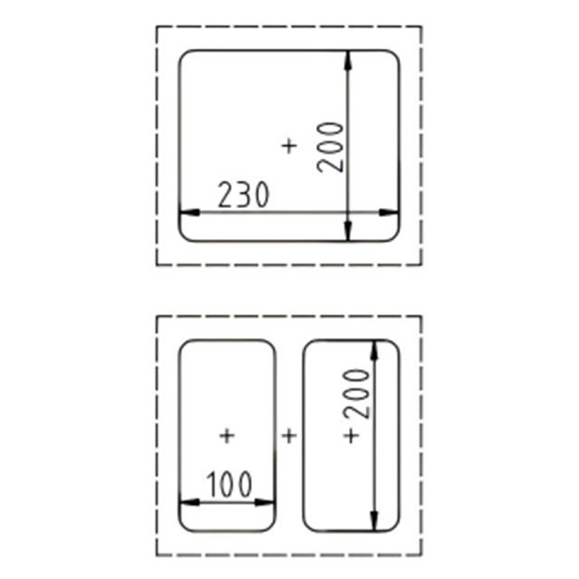 DF250TA Seladora automática de bandejas para recipientes de alimentos, copos, tampas e kits de refeição.