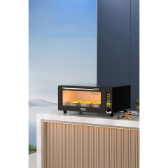 Forno comercial E9 de 63 litros com termostato eletrônico e alta potência para assar.