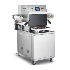 DQ330VSL Vertical Skin Packaging Machine 63m³/h Vacuum High-Quality Food Sealer