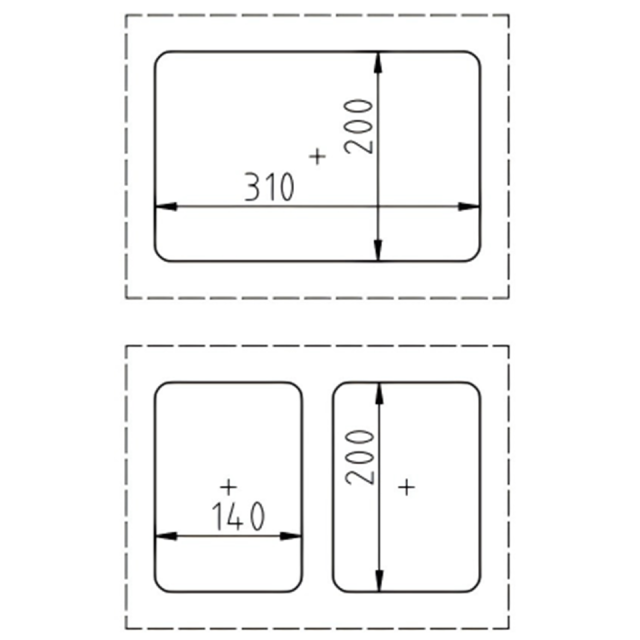 Máquina envasadora vertical con inyección de gas MAP DQ305L-E para película de 280 mm