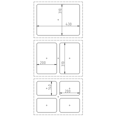 Máquina automática de embalagem a vácuo MAP vertical DQ370L-V com injeção de gás para filme de 370 mm