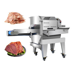 Automatic Meat Slicer 1-30mm Adjustable Conveyor 380V Three Phase 725rpm