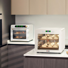 Forno de fermentação a vapor F4 de 42 litros para uso doméstico, com temperatura ajustável.