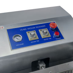 External Vacuum Sealer 600mm 900W Industrial Stainless Steel Packaging Machine