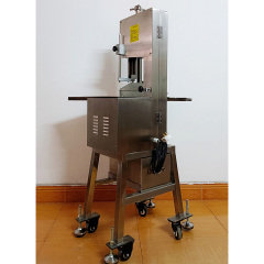 منشار لحم وعظام شديد التحمل 1500 واط من الفولاذ المقاوم للصدأ للاستخدام التجاري