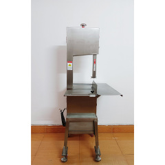 Serra de mesa elevada para carne e ossos, 2200 W, aço inoxidável, industrial