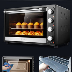 Forno a vapor elétrico HBD-7001H de 70 litros com aquecimento superior e inferior ajustável.