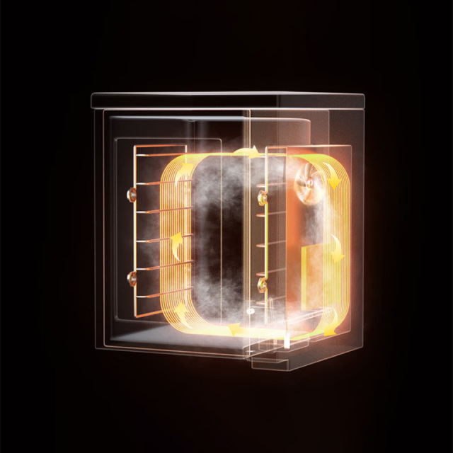 Fermentadora vertical de massa de 32 litros com controle digital de temperatura, sistema de pulverização e temporizador.