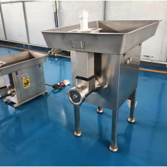 Промышленная мясорубка BB-332, производительность 300 кг/ч, мощность 3 кВт, нержавеющая сталь 304.