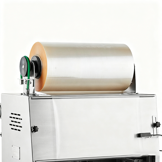 DQ400T-E Tabletop MAP Tray Packaging Machine 5-6 Cycles Min Output