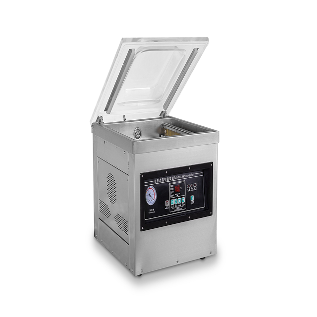 Máquina de Embalagem a Vácuo de Mesa DZ-260A3 com Selagem de 260mm