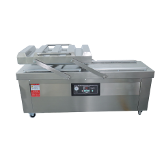 Seladora a vácuo industrial de placa plana com câmara dupla, 400-800 mm