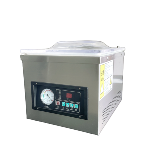 Máquina de Embalagem a Vácuo de Mesa DZ-260A3 com Selagem de 260mm