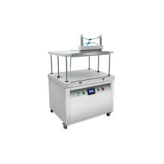 Máquina de sellado térmico por compresión de acero inoxidable de 600 a 800 mm de longitud.