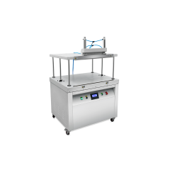 Máquina de sellado térmico por compresión de acero inoxidable de 600 a 800 mm de longitud.