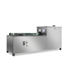 Máquina comercial horizontal para limpeza de peixes em aço inoxidável 220V