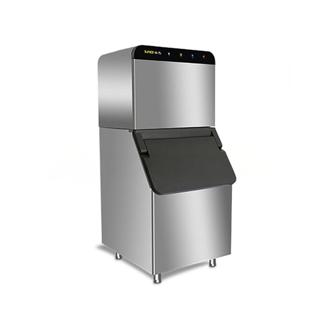 Máquina de gelo comercial SD-22, 23 kg por hora, 220 V, compacta, para restaurantes.